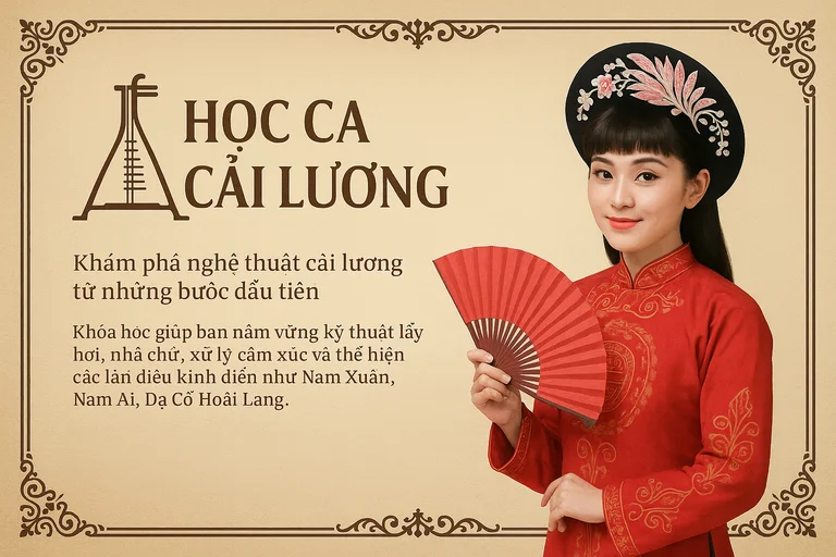 Khóa học - Ca cải lương căn bản